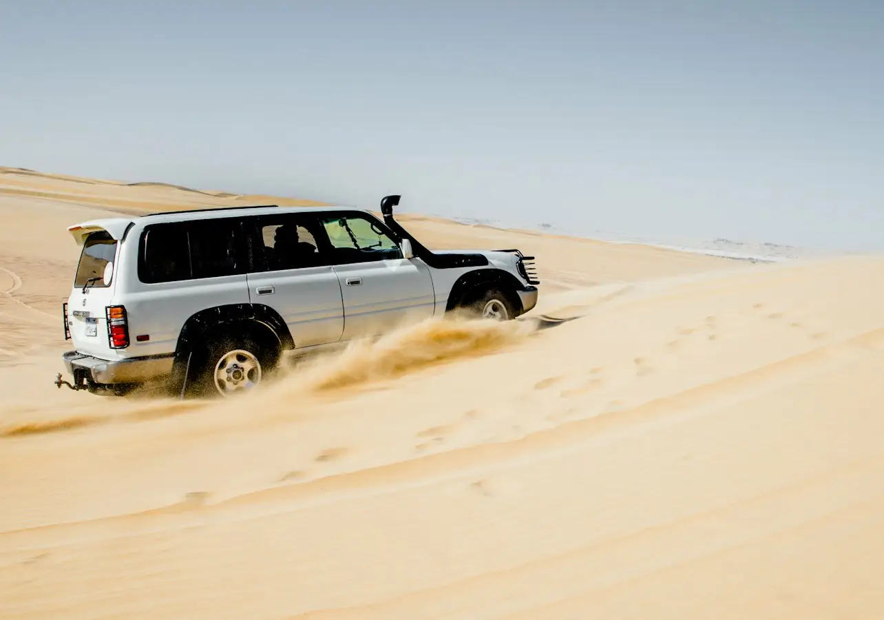 Dune bashing