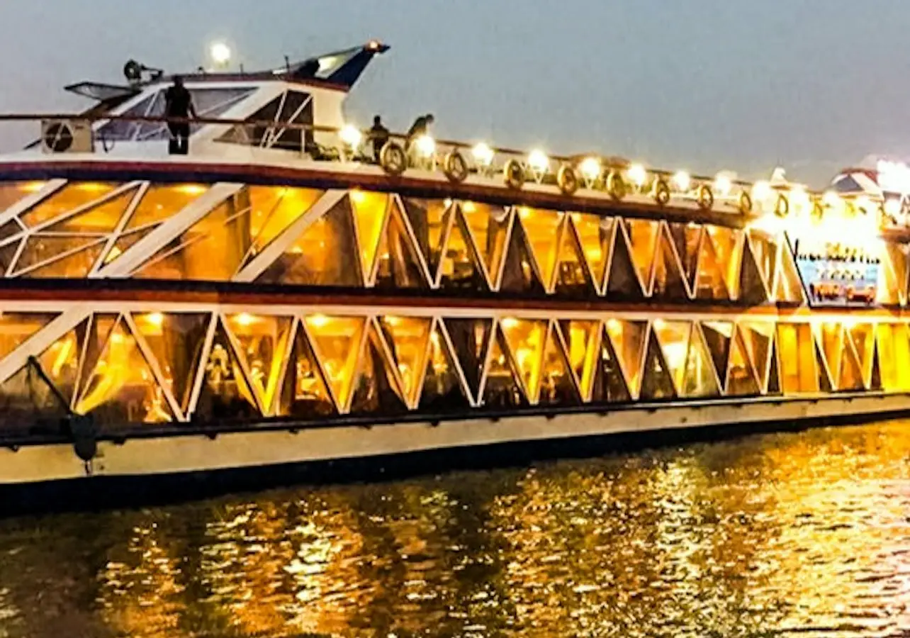 A Dinner Cruise On The Nile River in Cairo is a Wonderful Way to Spend an Evening.