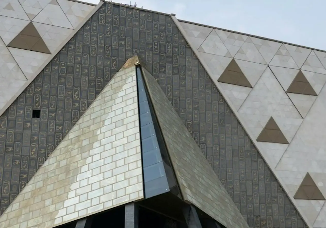 Explore ancient Egypt with a guided tour of the Grand Egyptian Museum in Cairo, the world’s largest archaeological museum.