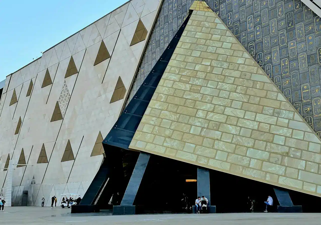 Entrance to Grand Egyptian Museum